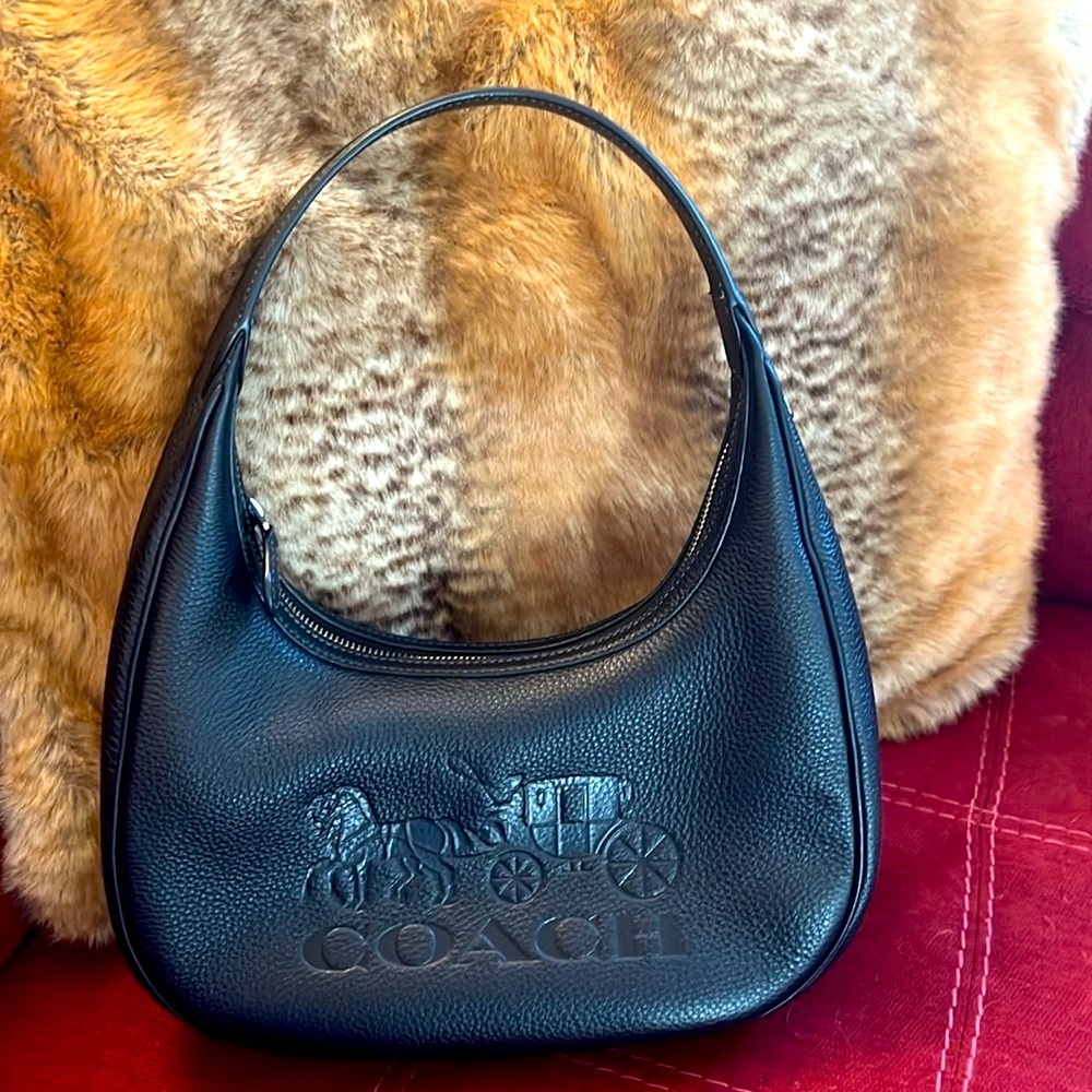 Coach Black Shoulder Bag